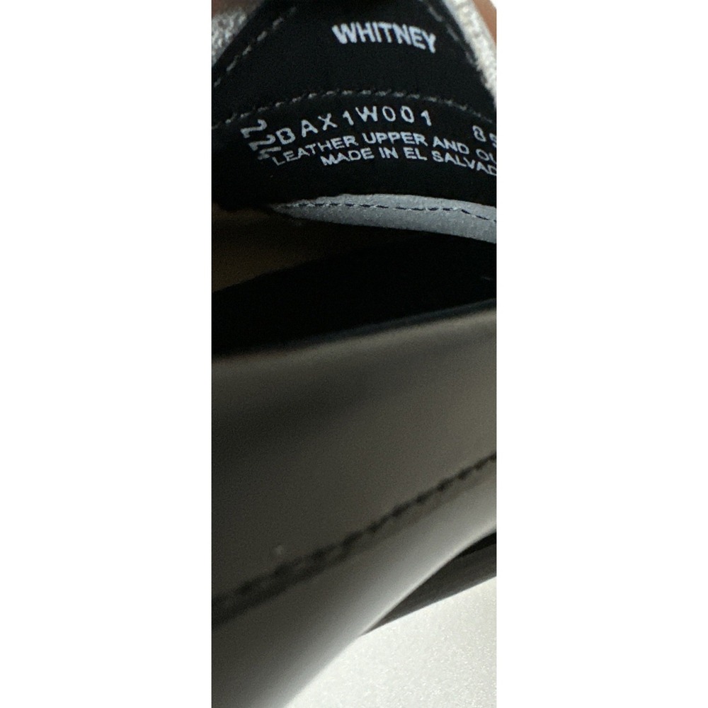 G.H. Bass Weejuns Whitney Shoes Penny Loafers Black White Leather Oxfords 8.5 M - Picture 6 of 8